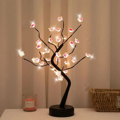Cherry Blossom LED Bonsai Tree
